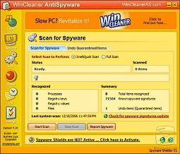 WinCleaner AntiSpyware